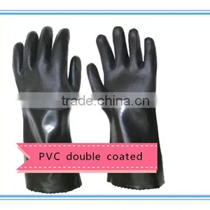 PVC Dipped Industrial Gloves Safety Working Gloves Cut Gloves thumbnail-1