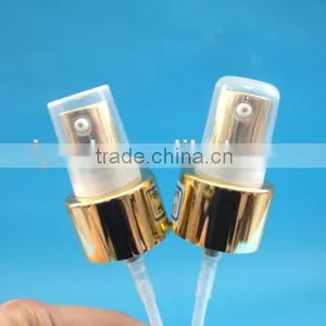24/410 Gold Colour Cream Treatment Pump, Plastic-aluminium Pump for Cream thumbnail-1