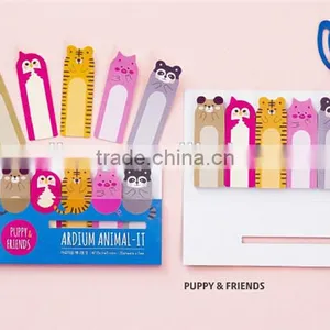 Lovely Fat Animal Bookmark Post Message Note Posted the Memo Note PN6395 thumbnail-5