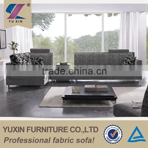 2015 Black and Grey Vintage Durable Living Room Sofa thumbnail-1