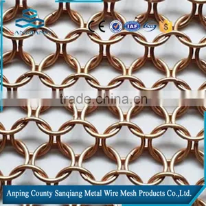Chain Braid Ring Mesh for Building Exterior and Interior Decoration thumbnail-2