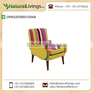 Fully Upholstered Chair With Stylish and Comfortable Seating thumbnail-2