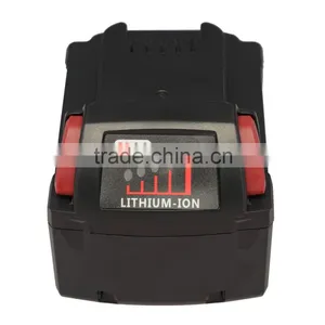 4.0Ah M18 XC Red Li-ion Battery Milwaukee 18v Tool Combo Kit For 48-11-1820 1828 1815 1828 1840 thumbnail-2
