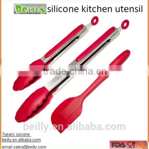 Steel Lifting Tongs,plastic Kitchen Tongs,silicone Scissor Tongs thumbnail-2
