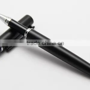 Black Silver Ring Roller Metal Pen thumbnail-2