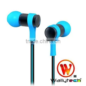 Wallytech Flat Cable In-Ear Earphone thumbnail-1