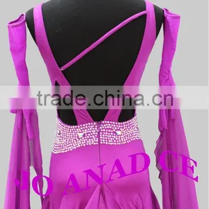 International Standard Dance Dance Competit Modern Dance Competition Dress Ballroom Dance Competition Dresses Dance Dress Tights thumbnail-3