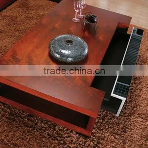 Arab Style Pure Leather Corner Sofa With Wooden Table Quality Choice Supplier's Choice thumbnail-4