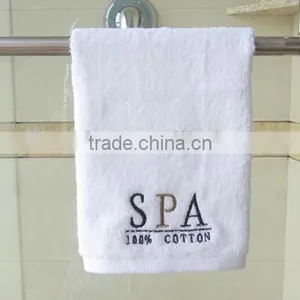 100% Cotton Wholesale Satin Board With Gold Embroidery Cotton Face Towel thumbnail-4