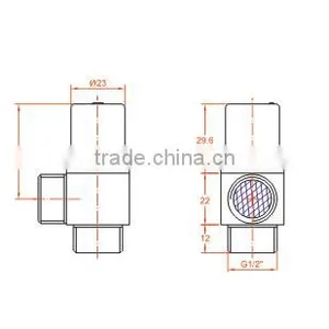 Infrared Sensor Sanitary 6V Ware Flow Control Brass Water Electric Water Valve thumbnail-2