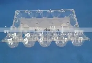 Pvc Material Pastic Egg Trays 10 Holes thumbnail-2