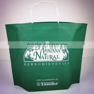 Fast Retailing New Style Kraft Paper Bag/ Cost-saving&eco-friendly thumbnail-1