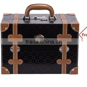 Aluminim Frame Pvc Waterproof Multi Color Custom Hand Empty Makeup Cosmetic Case thumbnail-2