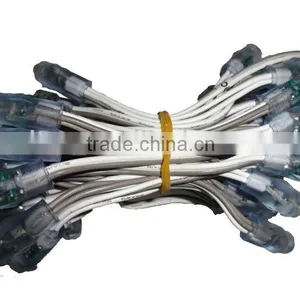 GREEN Color Led 12mm Node,through-hole Type,injection Made,IP65 Rated;DC5V Input;0.1W;50pcs a String thumbnail-1