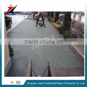 Rubber Kindergarten Flooring Mats With EPDM Granules 15-50mm With SGS Certificate thumbnail-6