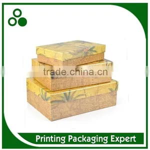 NEW ARRIVAL FASHONABLE WALLPAPER SERIES CARDBOARD PAPER BOX WITH LID thumbnail-6