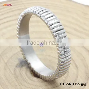 Fine Jewelry High Polished Titanium Steel Gear Ring Mens thumbnail-4