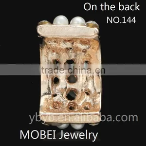 Pearl Material Korean Hair Accessories Diy Accessories Diamond Buckle Torus Faceplate Diy Alloy Accessories Wholesale-3 thumbnail-3