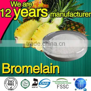 Factory Price Direct Selling Pineapple Enzyme Bromelain 100% Natural Pineapple Enzyme Bromelain thumbnail-1