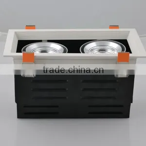 LED Double COB 80W Square High Power Recessed Downlight TEC002HGT80W thumbnail-2