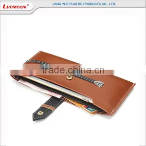 Crazy Horse Pattern Slim Wallet Case With Card Money Cell Phone Pouch for Oppo r9 Plus R827 R1201 thumbnail-3