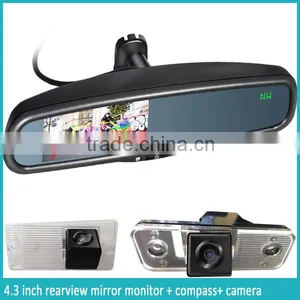 the Best Seller of Car Parking Aid Car Rear View Mirror With Radar Detector and Autodimming, Backup Cxamera Display thumbnail-6