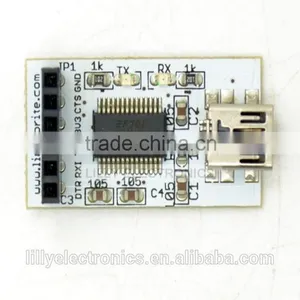 Breakout Board for FTDI FT232RL USB to TTL 5V/3.3V For ARDUINO thumbnail-1