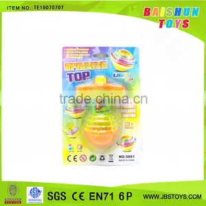 Promotion Toy Bouncing Light up Toys Tornado Spinning Top Set Te15070707 thumbnail-1