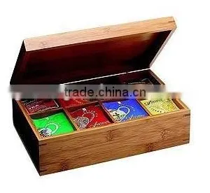 Hot!!! Customized Made-in-China Wood Tea Box (ZDW13-T028) thumbnail-6