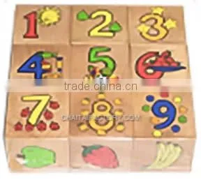 Children's Educational Toy Wood Puzzle Block thumbnail-1
