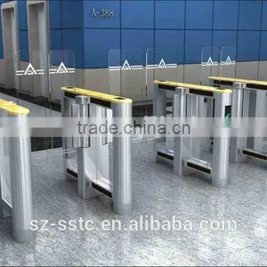 Automatic Security Entrance Gates Swing Turnstile Gate Products thumbnail-1