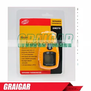 Infrared Thermometer GM270 Distance Spot Ratio:8:1 *Emissivity:0.95 Preset thumbnail-2