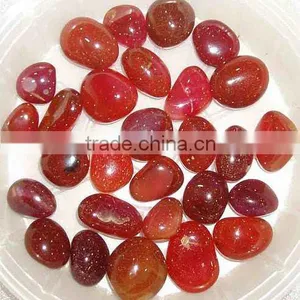 Ruby Onyx Dyed Tumbled Pebbles Stone thumbnail-1