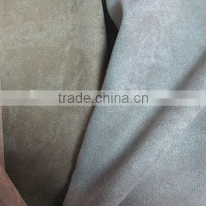 100%polyester Suede Fabric Used Coating for Shoes thumbnail-1