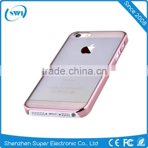 Low Price China Mobile Phone Electroplating PC Back Cases Cover For Iphone 5SE thumbnail-4