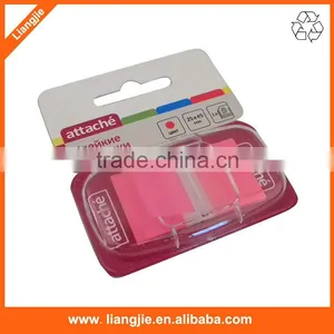 Transparent Fluorescent Pop up PET Printing Full Colors Index Sticky Note thumbnail-6
