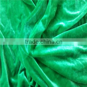 Spandex Shinny Nice Knitted Korean Velvet for Garmants Fabric thumbnail-3