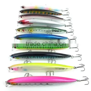 13.8cm 19g Sinking Minnow Fishing Lure Fish Wobbler Tackle Crankbait Artificial Japan Hard Bait Swimbait thumbnail-1