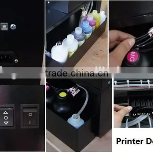 A3 Size UV Flatbed 3d Metal Printer for Sale thumbnail-2