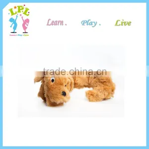 Beautiful Plush Stretchy Brown Monkey Toys for Kids thumbnail-4