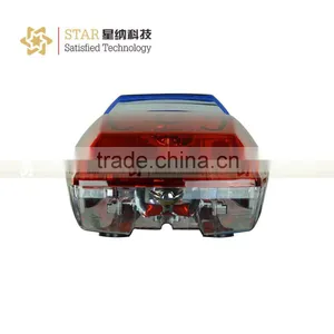 Police Led Warning Red and Blue Rotating Lightbar With Speaker thumbnail-6