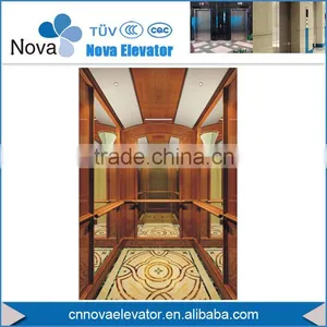 630kg~1600kg 1.0m/s~1.75m/s Machine Room Passenger Elevator and Lift thumbnail-1
