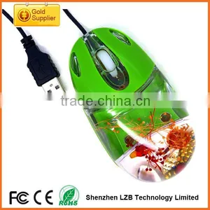 Liquid Wired Mouse With Floaters/liquid Floater Mouse/usb Liquid Mouse Folaters thumbnail-1