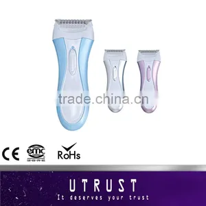 2016 Portable Waterproof Electric Lady Hair Shaver Cheap Safety Razor Man thumbnail-1