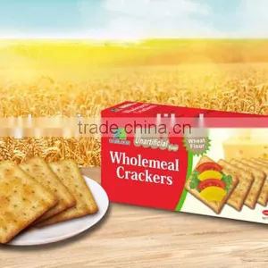 220g High Fiber Wholemeal Crackers Manufacture thumbnail-1