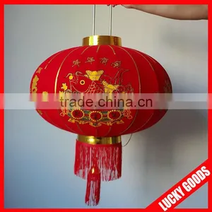 Chinese New Year Outdoor Round Fabric Lantern thumbnail-1