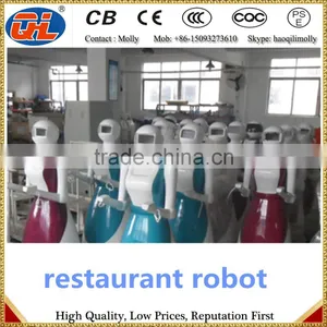 Dishes Delivering Smart Waiter Robot for Restaurant thumbnail-5