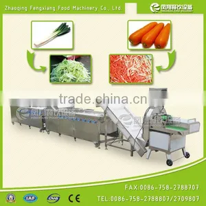 Industrial High Efficient Ozone Disinfected Circulating Water Vegetable Washing Machine thumbnail-1