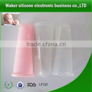 Food Grade Silicone Baby&infant Finger Tooth Brush thumbnail-1