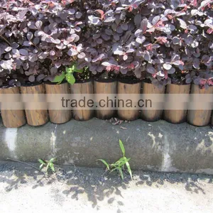 High-quality Carbonized Colored Wood Edging for Garden Decoration thumbnail-1